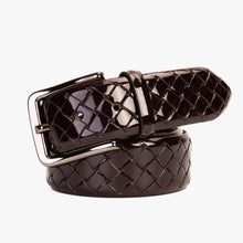Load image into Gallery viewer, The Rico Burgundy Color Calfskin Belt