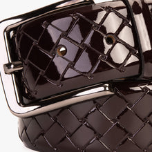 Load image into Gallery viewer, The Rico Burgundy Color Calfskin Belt
