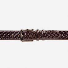 Load image into Gallery viewer, The Rico Burgundy Color Calfskin Belt