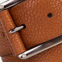 Load image into Gallery viewer, The Draco Brown Calfskin Belt