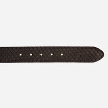 Load image into Gallery viewer, The Caesars Black Leather Belt