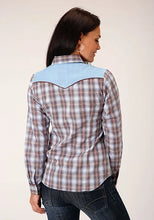 Load image into Gallery viewer, Roper 1634 Fancy Applique (Blue) - Women's Western Shirt