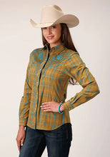 Load image into Gallery viewer, Roper 1714 Fancy Applique (Butterscotch) - Women's Western Shirt