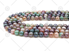 Load image into Gallery viewer, Mystic Natural Green Brown Agate Round Faceted Beads, 6mm/8mm/10mm/12mm Natural Agate Beads, 15.5'' Full Strand, Sku#UA225