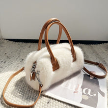 Load image into Gallery viewer, Faux Mink Fur Tote Bag