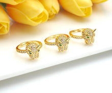 Load image into Gallery viewer, Gold Panther Adjustable Ring, LD46