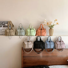 Load image into Gallery viewer, Women's Lightweight Oxford Cloth Shoulder Bag - Versatile Everyday Bucket Bag