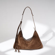 Load image into Gallery viewer, Genuine Leather Dumpling Bag - Urban Minimalist Shoulder Bag for Women