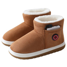 Load image into Gallery viewer, Rechargeable Electric Heated Slippers - USB Foot Warmer Shoes for Winter Home Use