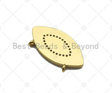 Load image into Gallery viewer, CZ Enamel Evil Eye Charm, Sku#L534