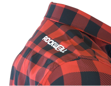 Load image into Gallery viewer, The Titan - Black/Red Plaid Long Sleeve