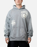 Pro Standard La Dodgers Street Team Hoodie - Washed Grey