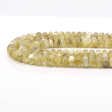 Load image into Gallery viewer, Genuine Golden Lepidolite Smooth Rondelle Beads, 4x6mm/5x8mm, Sku#U1602
