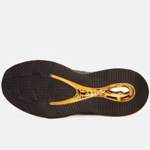 Load image into Gallery viewer, Bellagio Black &amp; Gold High-Top Men Sneaker