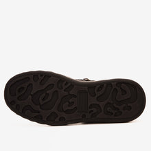 Load image into Gallery viewer, The Eugene Black &amp; Gold Woven Leather High-Top Men Sneaker