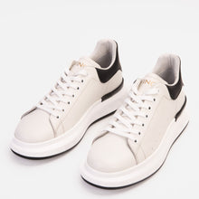 Load image into Gallery viewer, The Linq White Leather Men Sneaker