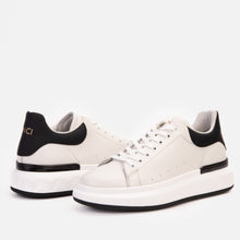 Load image into Gallery viewer, The Linq White Leather Men Sneaker