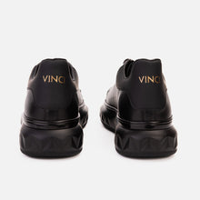 Load image into Gallery viewer, The Linq Black Leather Men Sneaker