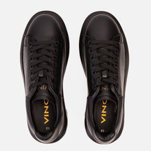 Load image into Gallery viewer, The Linq Black Leather Men Sneaker