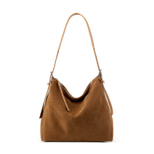 Load image into Gallery viewer, Women's Genuine Leather Underarm Tote Bag – Retro Dumpling Style Shoulder Bag | Sarah Express
