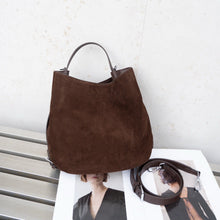 Load image into Gallery viewer, Genuine Leather Crossbody Bag Women - Urban Minimalist Shoulder Bag