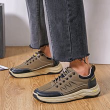 Load image into Gallery viewer, Men's Waterproof Thick-Sole Sneakers | Casual Lace-Up Shoes for Men