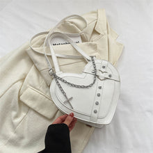 Load image into Gallery viewer, Korean-style Cute Niche Heart-shaped Shoulder Crossbody Bag