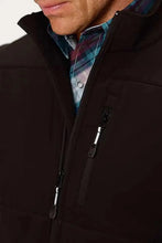 Load image into Gallery viewer, Roper 1321 Soft Shell Fleece Vest (Black) - Men's Vest