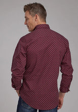 Load image into Gallery viewer, Roper 2174 Arrow Print (Red) - Men's Western Shirt