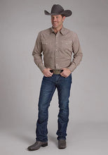 Load image into Gallery viewer, Roper 2250 Stretch Foulard (Wine) - Men's Western Shirt