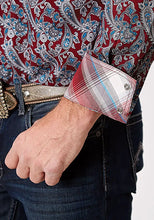 Load image into Gallery viewer, Roper Red River Paisley (Red) - Men's Western Shirt