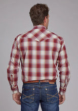 Load image into Gallery viewer, Roper 2160 '57 Chevy Plaid (Red) - Men's Western Shirt
