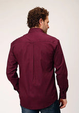Load image into Gallery viewer, Roper 1847 Four Leaf Foulard (Red) - Men's Western Shirt