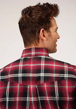 Load image into Gallery viewer, Roper 1228 Saddle Plaid (Red) - Men's Western Shirt