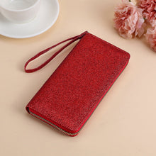 Load image into Gallery viewer, Women's Sequin Clutch Bag – PU Leather Evening Purse with Chain Strap