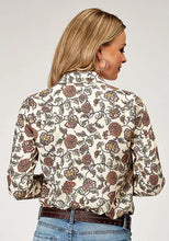 Load image into Gallery viewer, Roper 1977 Vintage Floral (Cream) - Women's Western Shirt