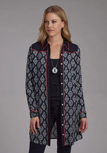 Load image into Gallery viewer, Roper 2133 Black Ikat (Black) - Women's Dress