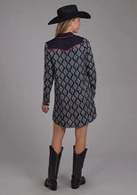 Load image into Gallery viewer, Roper 2133 Black Ikat (Black) - Women's Dress