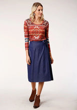 Load image into Gallery viewer, Roper 1283 5.5 Oz Indigo Denim (Blue) - Women's Skirt