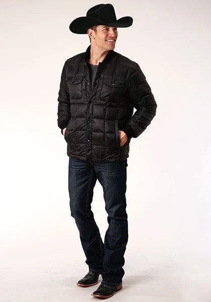 Roper 1304 Parachute (Black) - Men's Nylon Jacket