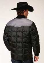 Load image into Gallery viewer, Roper 1473 Poly Filled (Grey/Black) - Men's Jacket