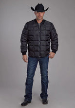 Load image into Gallery viewer, Roper 1473 Poly Filled (Black) - Men's Jacket