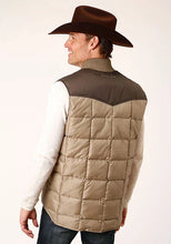 Load image into Gallery viewer, Roper 1473 Poly Filled (Brown/Tan) - Men's Vest