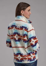 Load image into Gallery viewer, Roper 2322 Aztec (White) - Women's Fleece Pullover
