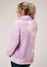 Load image into Gallery viewer, Roper 1353 Polar Tie Dye (Pink) - Women's Fleece Pullover