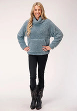 Load image into Gallery viewer, Roper 1346 Polar (Blue) - Women's Fleece Pullover