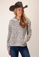 Load image into Gallery viewer, Roper 1816 Polar (Leopard) - Women's Fleece Pullover