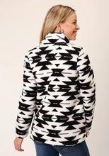Load image into Gallery viewer, Roper 1820 Aztec (Black) - Women's Fleece Pullover