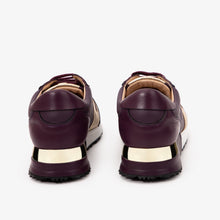 Load image into Gallery viewer, The Masal Purple Leather Women Sneaker