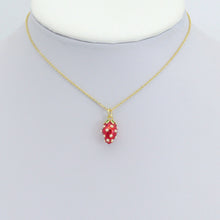 Load image into Gallery viewer, White Pearl Strawberry Charm Pendant,Sku#LD724
